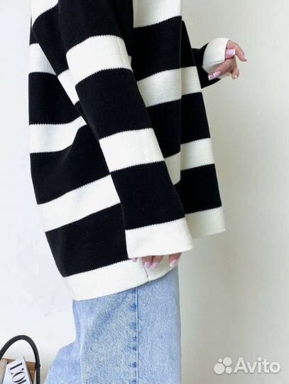 Свитер женский оверсайз новый