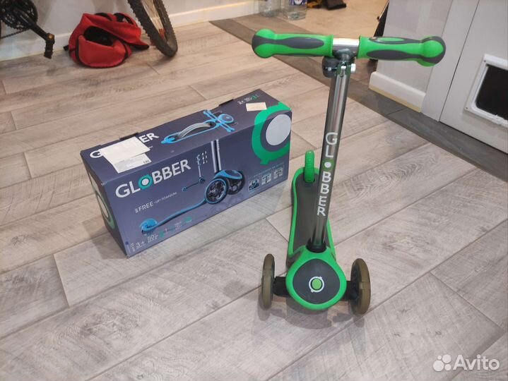 Самокат трехколесный globber