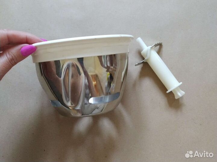 Чаша и нож для колки льда новые Braun
