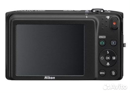 Цифровой фотоаппарат Nikon Coolpix S3500 Black