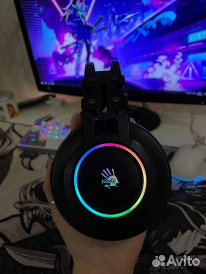 Геймерские Наушники Bloody G528C