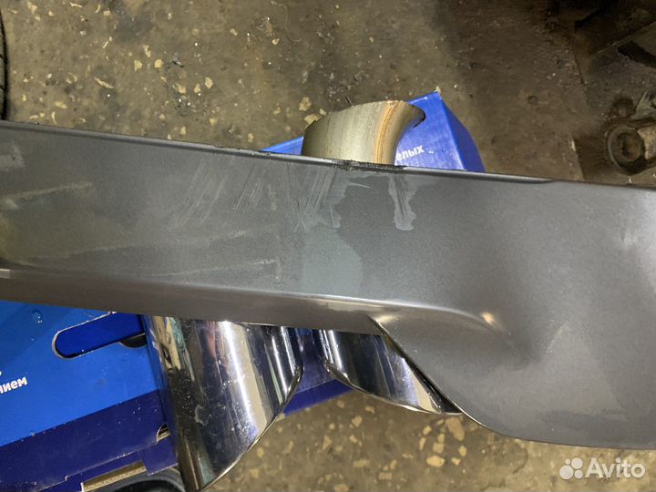 Накладка на задний бампер BMW 3 g20