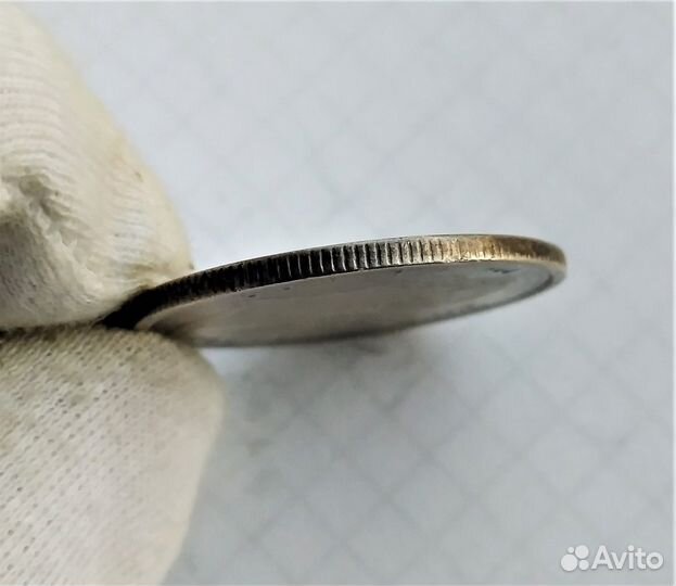 Индия Британская 1 рупия 1903 г. / серебро