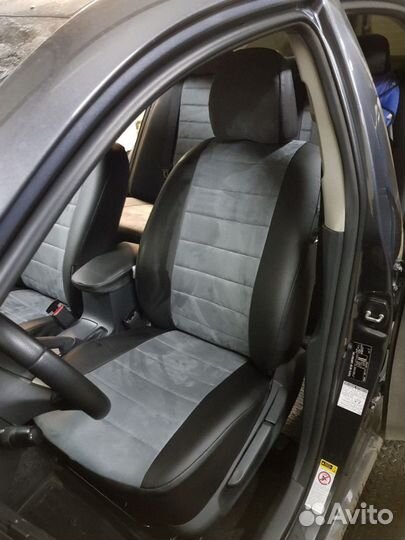 Чехлы из алькантары на Toyota Corolla от Автопилот