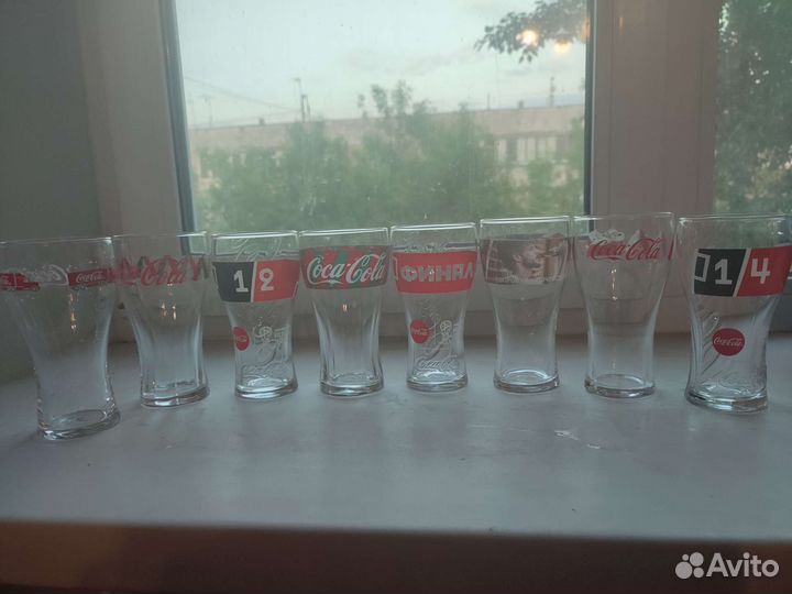 Бокалы кока кола