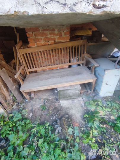 Скамья винтажная 