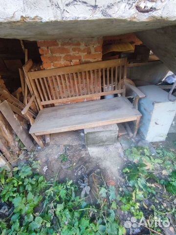 Скамья винтажная 
