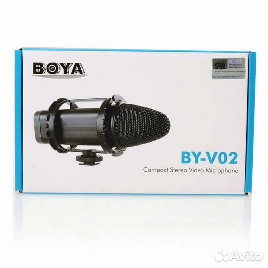 Микрофон Boya BY-V02 стерео конденсаторный
