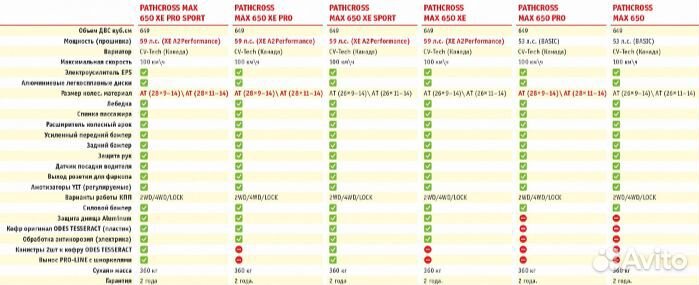Квадроцикл aodes pathcross MAX 650 XE sport