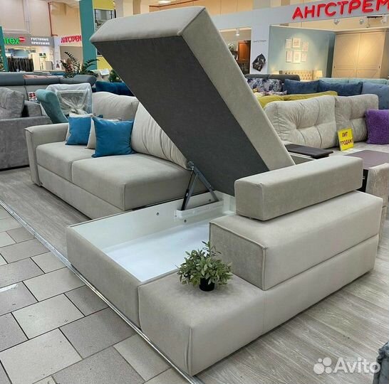 Диван Беркли с оттоманкой