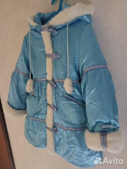 Куртка, парка, пальто 128-134. Состояние нового