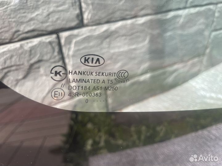 Лобовое стекло kia cerato 2 новое