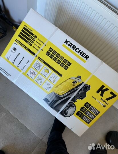 Мойка karcher k7, чек и гарантия