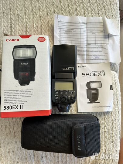 Вспышка canon 580 ex ii