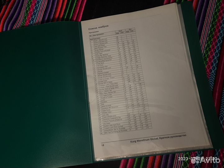 Korg Wavedrum Global Edition