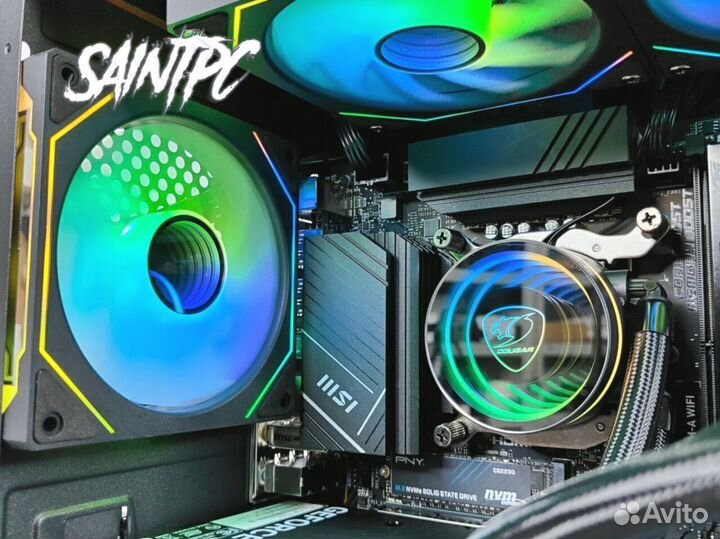 Игровой пк на видеокарте GTX 1060 / R3