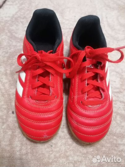 Футбольные бутсы (футзалки)детские Adidas р 31