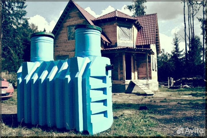 Септик под ключ. Рассрочка 12 мес