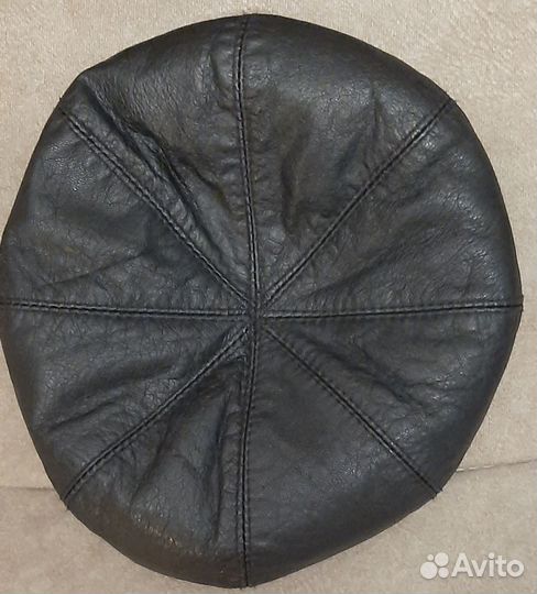 Кепка натуральная кожа ручной работы