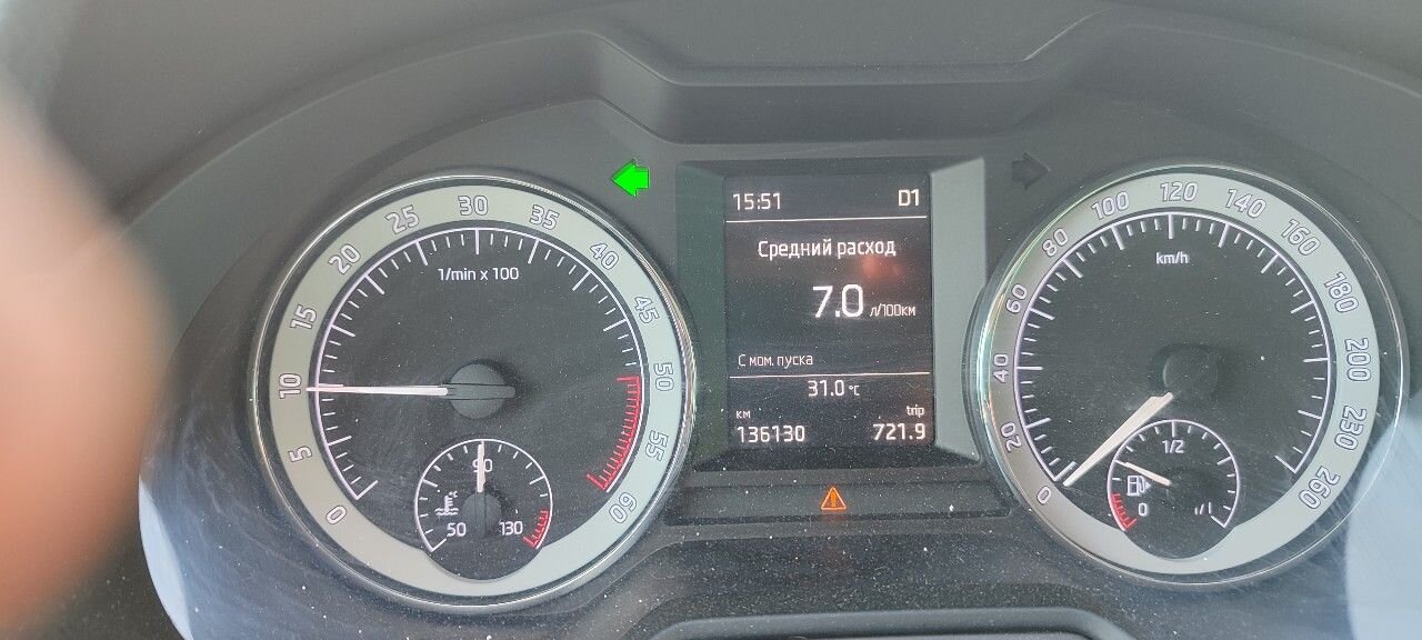 Skoda Octavia: фото из отзыва