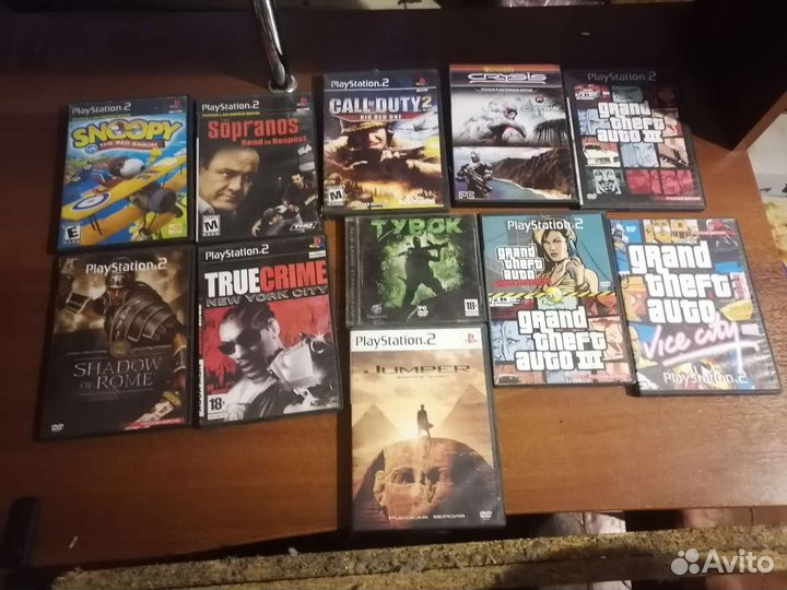 Диски на PlayStation