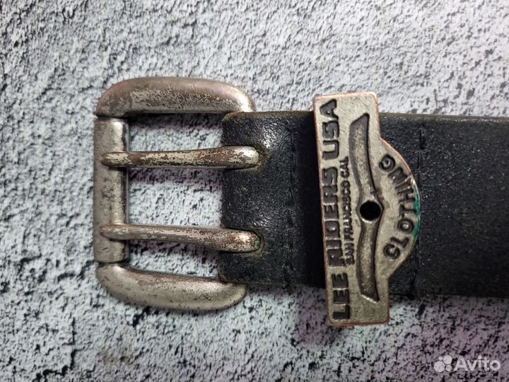 Мужской кожаный ремень