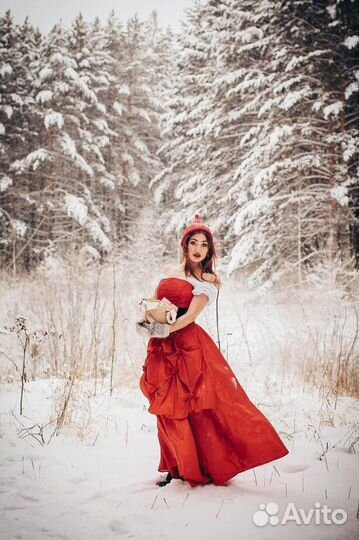 Костюм красной шапочки взрослый