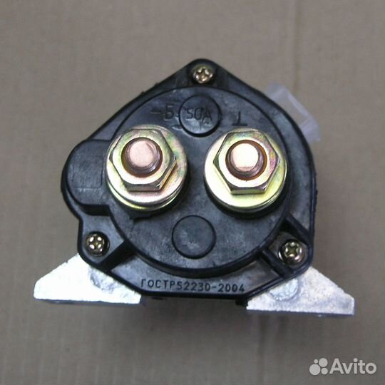 Выключатель массы 24V 50А дистанци 1410.3737 (см)