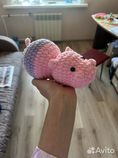 Вязаные игрушки ручной работы