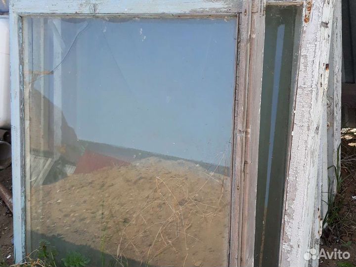 Деревянные оконные рамы бу