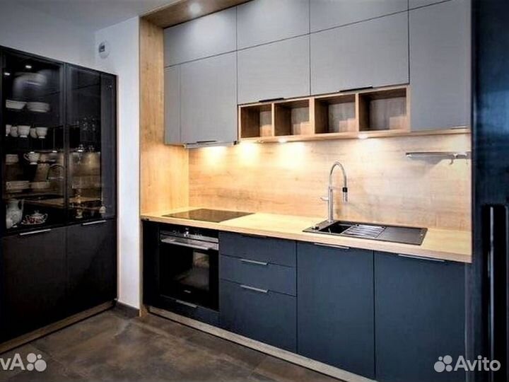 Кухонный гарнитур на заказ с островом