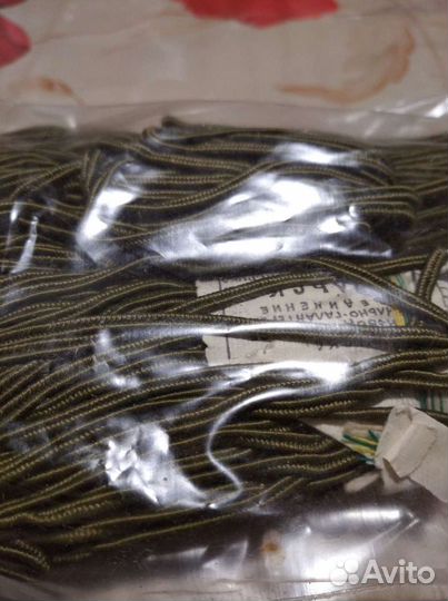 Шнур, тесьма, сутаж отделочный плетёный для рукоде