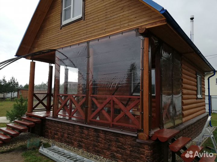 Мягкие окна для беседок террас и веранд