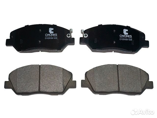 Колодки тормозные передние Hyundai Santa fe