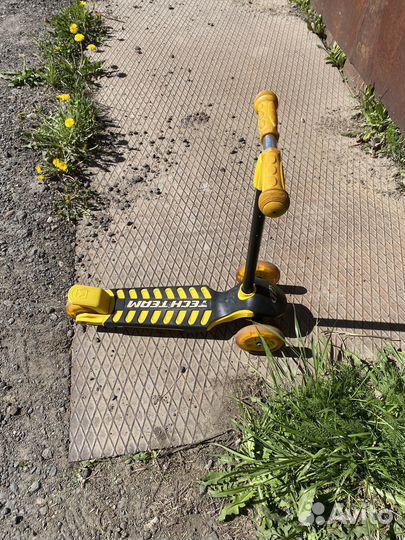 Самокат детский трехколесный tech team