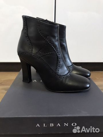 Ботильоны Albano, 37 размер, натуральная кожа