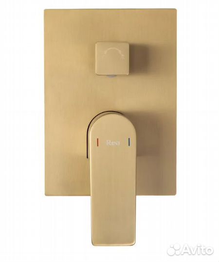 Душевая стойка Rea moby Brush Gold