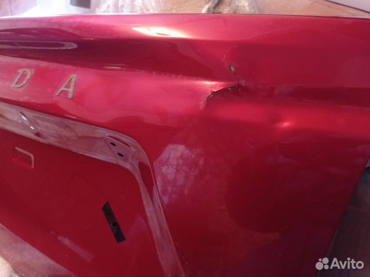 Крышка багажника