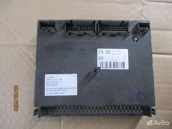 Блок комфорта Mercedes ML 163