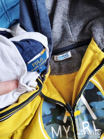 Пакет фирменных толстовок 104-110