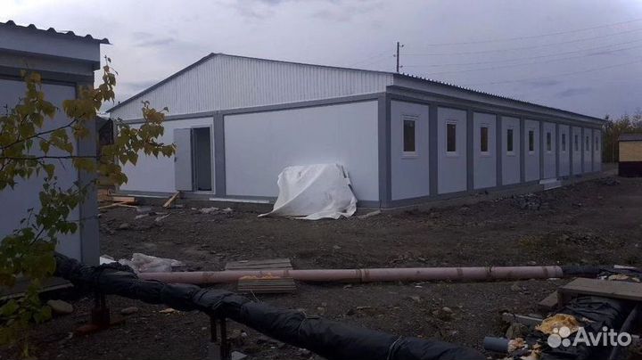 Модульные здания из блок контейнеров