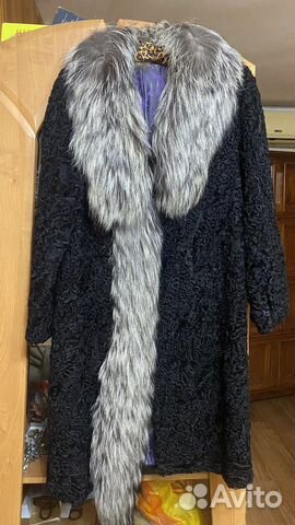 Шуба из каракуля