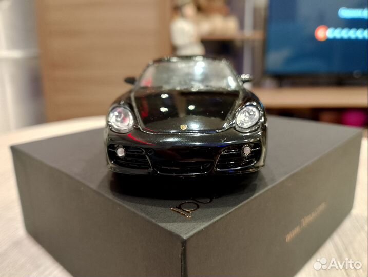 Моделька Porsche cayman s, металл