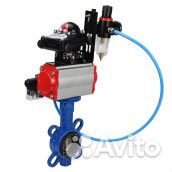 Затвор дисковый поворотный DN.ru GGG50-GGG40-epdm Ду40 Ру16 межфланцевый, корпус - чугун GGG50, диск