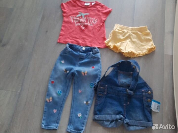 Пакет вещей на девочку 86 92 Zara H&M