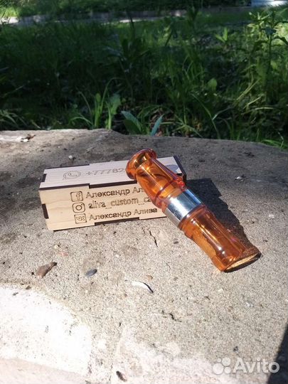 Манок акрил на белолобого гуся