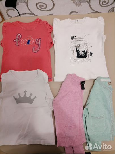 Вещи пакетом для девочки 1-2 года