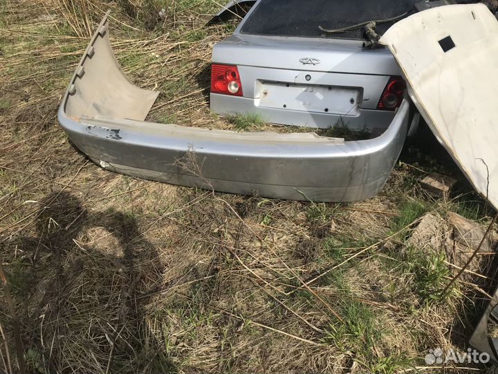 Бампер задний Черри amulet