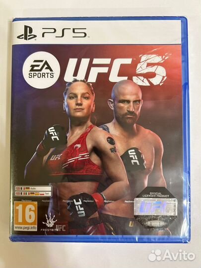Новые Игры UFC5, FC24 на Sony PS 5