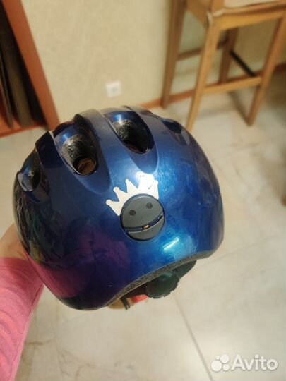 Детский велошлем Abus на 2-4 года